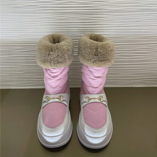 High Quality Luxury Gucci Snow Down Boots product detail