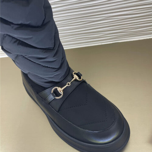 High Quality Luxury Gucci Snow Down Boots – Style 64851 product detail