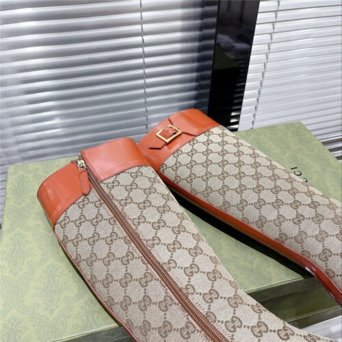 High Quality Luxury Gucci Long Boots Equestrian Boots product detail