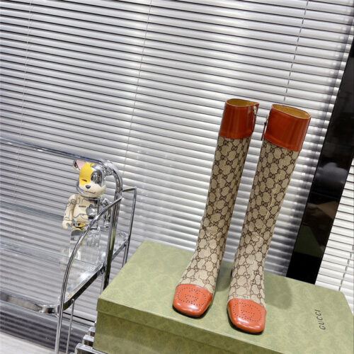 High Quality Luxury Gucci Long Boots Equestrian Boots product detail