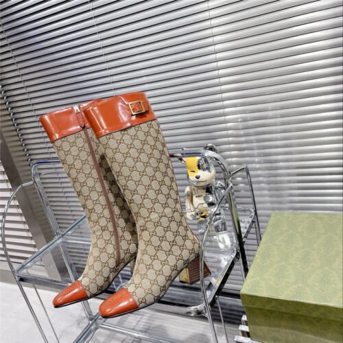 High Quality Luxury Gucci Long Boots Equestrian Boots product detail