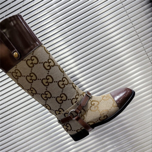 High Quality Luxury Gucci Long Boots Equestrian Boots – Style 88307 product detail