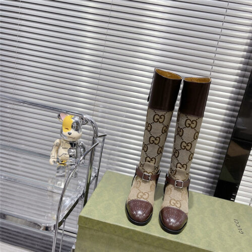 High Quality Luxury Gucci Long Boots Equestrian Boots – Style 88307 alternate view