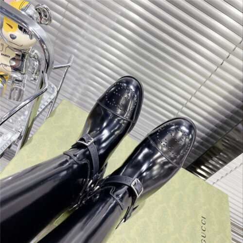 High Quality Luxury Gucci Long Boots Equestrian Boots – Style 53843 product detail