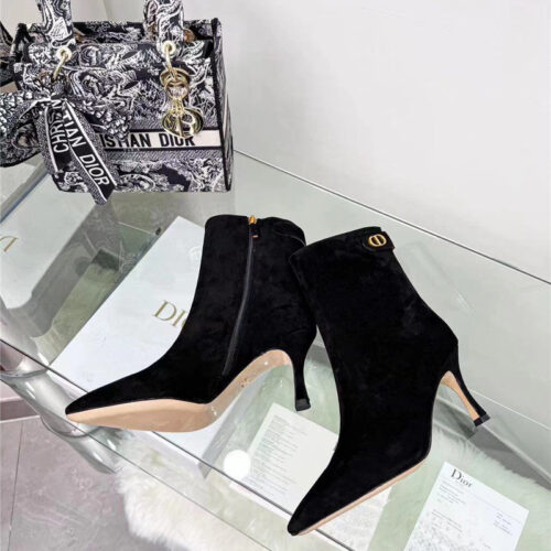 High Quality Luxury Dior Stretch Ankle Boots – Style 36070 alternate view