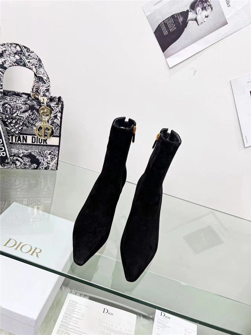 High Quality Luxury Dior Stretch Ankle Boots – Style 36070 product detail