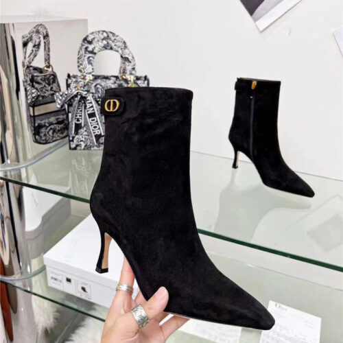 High Quality Luxury Dior Stretch Ankle Boots – Style 36070 product detail