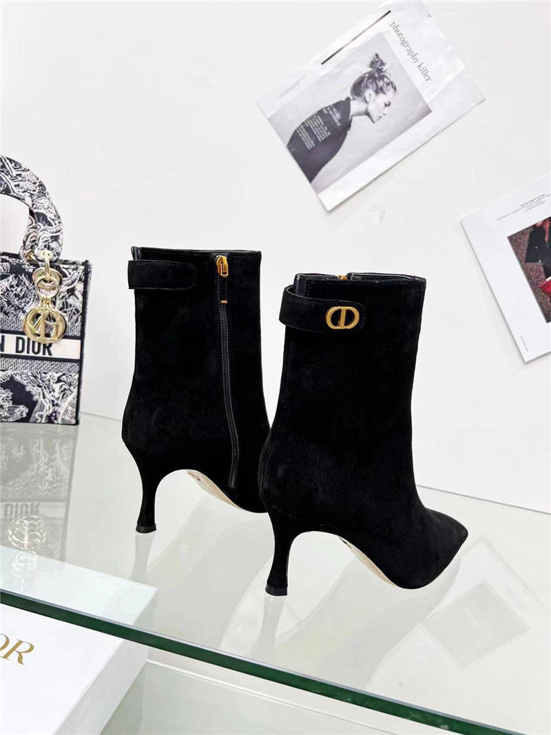 High Quality Luxury Dior Stretch Ankle Boots – Style 36070 product detail