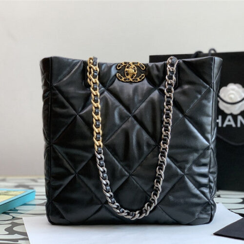 High Quality Luxury Chanel 19 Tote Shopping Bag