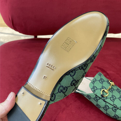 High Quality Luxury Gucci GG Classic Horsebit Loafers – Style 49683 product detail