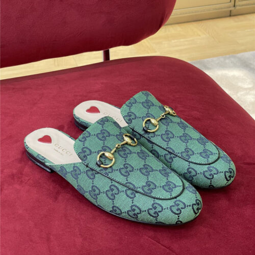 High Quality Luxury Gucci GG Classic Horsebit Loafers – Style 49683