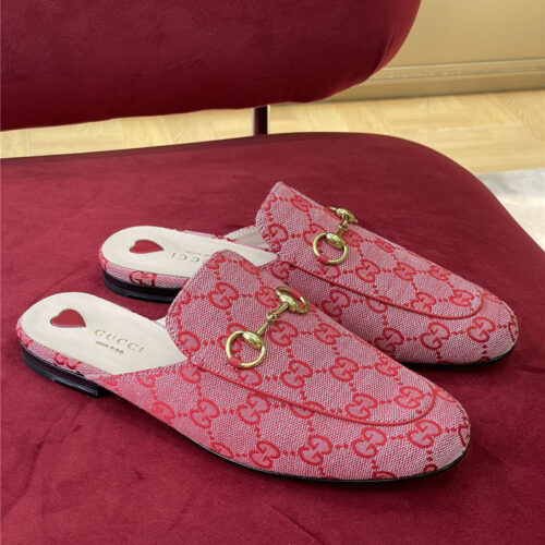 High Quality Luxury Gucci GG Classic Horsebit Loafers