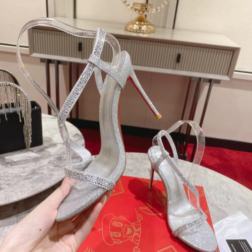 High Quality Luxury Christian Louboutin S Sandals With Diamonds alternate view
