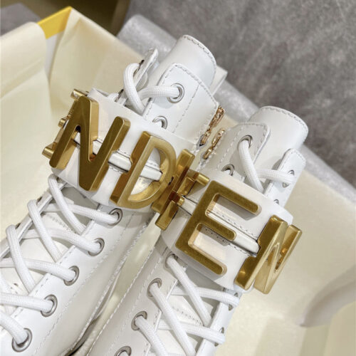 High Quality Luxury Fendi Logo Martin Boots Womens product detail
