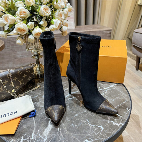High Quality Luxury Louis Vuitton Cherie Pointed Ankle Boots product detail