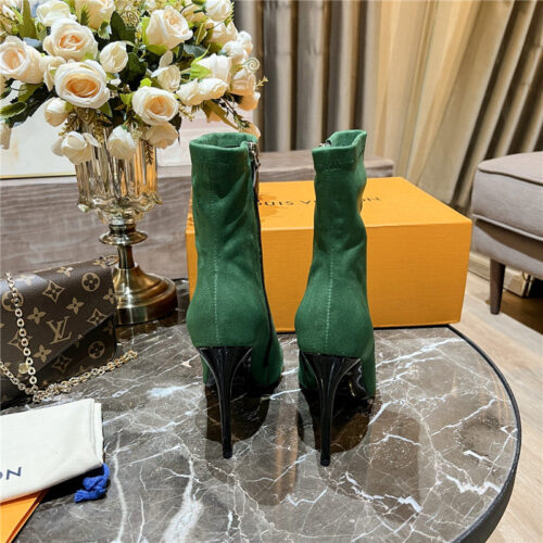 High Quality Luxury Louis Vuitton Cherie Pointed Ankle Boots – Style 43459 product detail