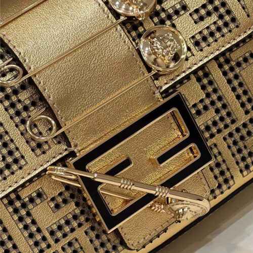 High Quality Luxury Fendi X Versace Baguette Hobo Bag product detail