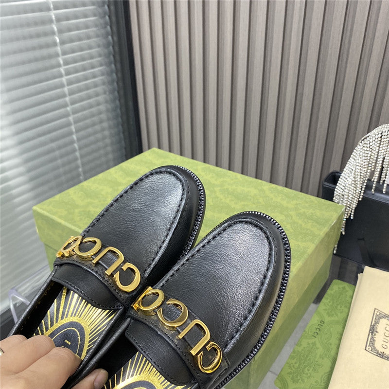 High Quality Luxury Gucci New Logo Round Toe Flat Shoes – Style 33427 product detail