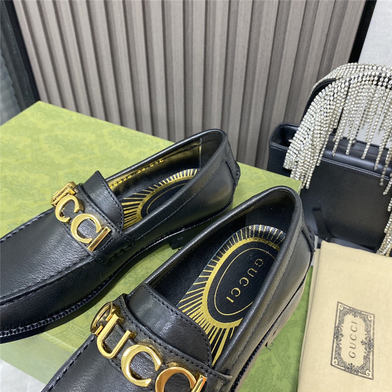 High Quality Luxury Gucci New Logo Round Toe Flat Shoes – Style 33427 product detail