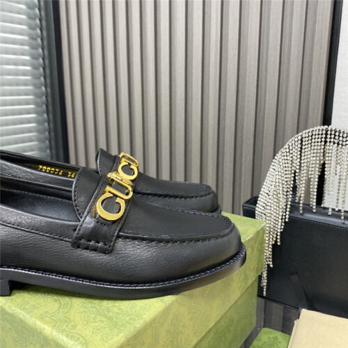 High Quality Luxury Gucci New Logo Round Toe Flat Shoes – Style 33427 product detail