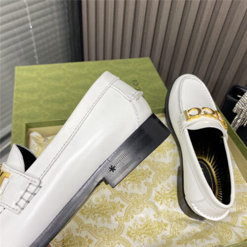 High Quality Luxury Gucci New Logo Round Toe Flat Shoes product detail