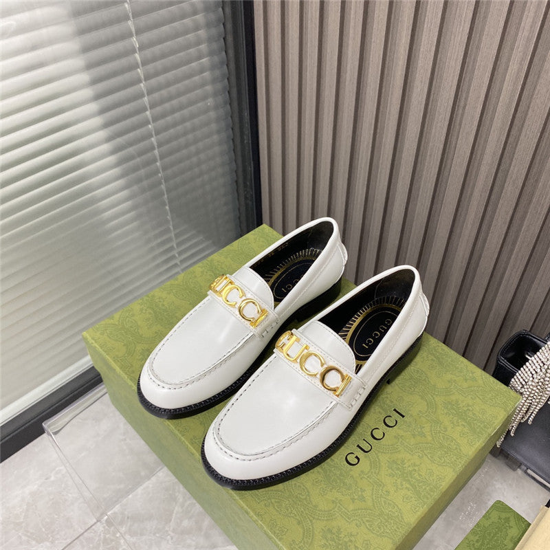 High Quality Luxury Gucci New Logo Round Toe Flat Shoes product detail