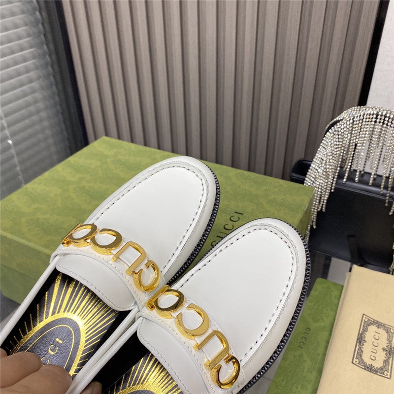 High Quality Luxury Gucci New Logo Round Toe Flat Shoes product detail