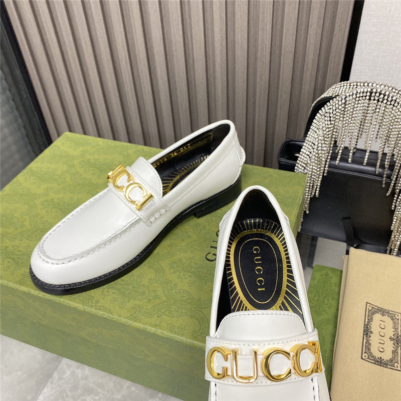High Quality Luxury Gucci New Logo Round Toe Flat Shoes product detail