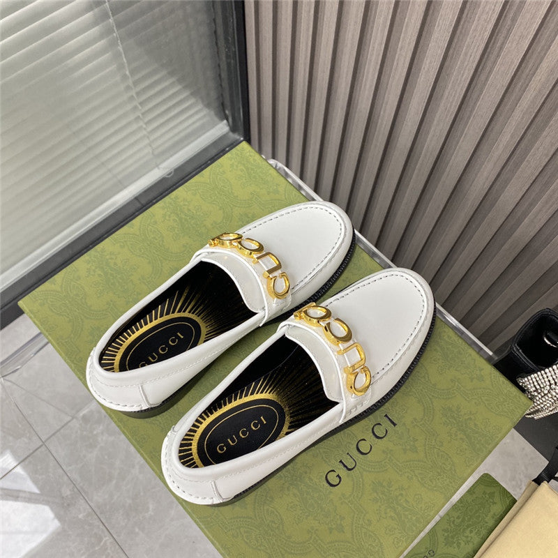 High Quality Luxury Gucci New Logo Round Toe Flat Shoes product detail