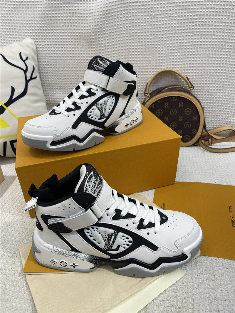 High Quality Luxury Louis Vuitton New Retro Basketball Shoes – Style 77603 product detail