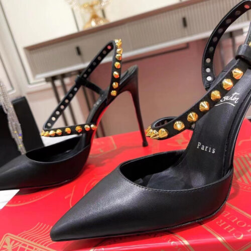 High Quality Luxury Christian Louboutin Lace Stud Sandals product detail