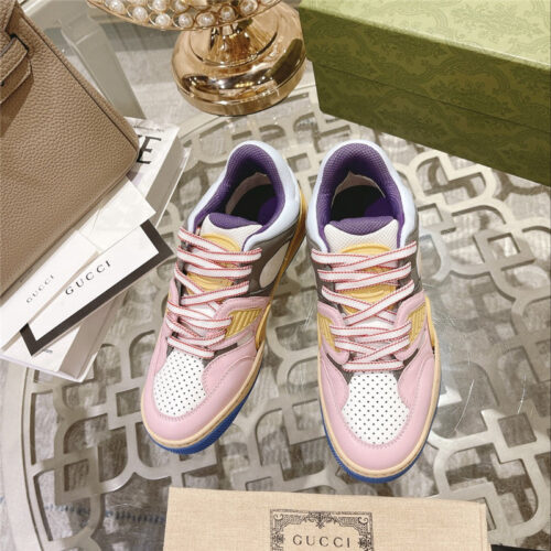 High Quality Luxury Gucci Couple Low Top Basketball Shoes product detail