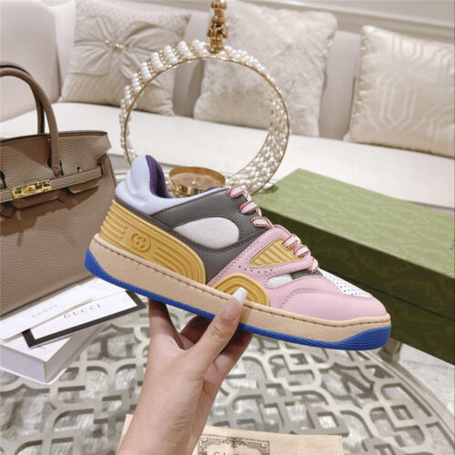 High Quality Luxury Gucci Couple Low Top Basketball Shoes alternate view