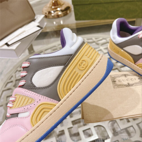 High Quality Luxury Gucci Couple Low Top Basketball Shoes product detail