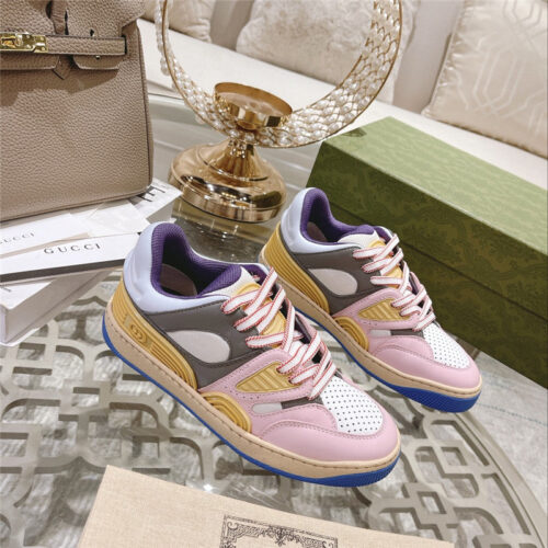 High Quality Luxury Gucci Couple Low Top Basketball Shoes product detail