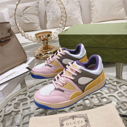 High Quality Luxury Gucci Couple Low Top Basketball Shoes