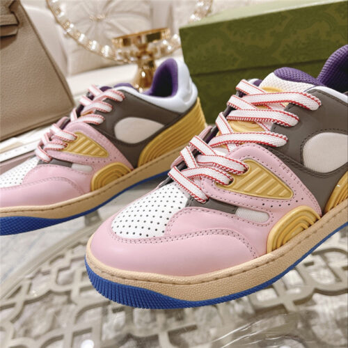 High Quality Luxury Gucci Couple Low Top Basketball Shoes product detail