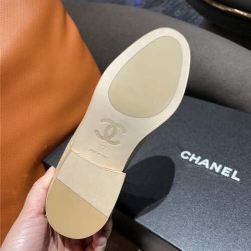 High Quality Luxury Chanel Chain Lace Up Ankle Boots product detail