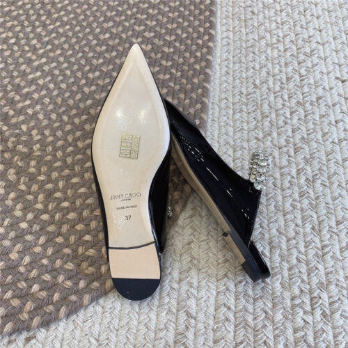 High Quality Luxury Jimmy Choo Rhinestone Slide Sandals – Style 62551 product detail