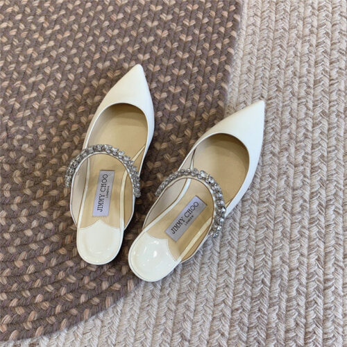 High Quality Luxury Jimmy Choo Rhinestone Slide Sandals – Style 88535 product detail