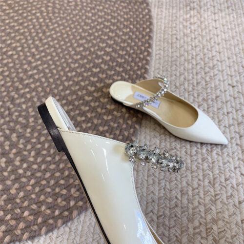 High Quality Luxury Jimmy Choo Rhinestone Slide Sandals – Style 88535 product detail