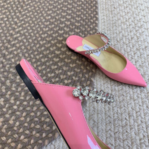 High Quality Luxury Jimmy Choo Rhinestone Slide Sandals – Style 90231 product detail