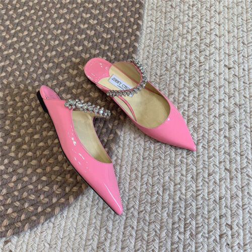 High Quality Luxury Jimmy Choo Rhinestone Slide Sandals – Style 90231 product detail