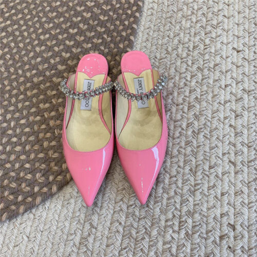 High Quality Luxury Jimmy Choo Rhinestone Slide Sandals – Style 90231 alternate view