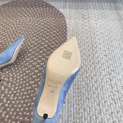 High Quality Luxury Jimmy Choo Rhinestone Slide Sandals – Style 85143 product detail