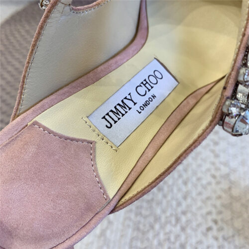 High Quality Luxury Jimmy Choo Rhinestone Slide Sandals – Style 69879 product detail
