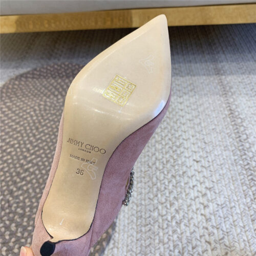 High Quality Luxury Jimmy Choo Rhinestone Slide Sandals – Style 69879 product detail