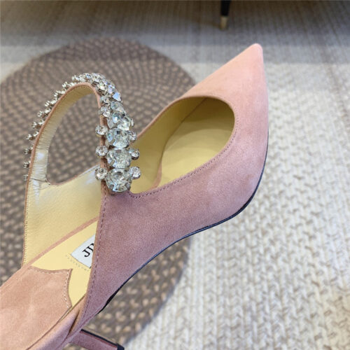 High Quality Luxury Jimmy Choo Rhinestone Slide Sandals – Style 69879 product detail