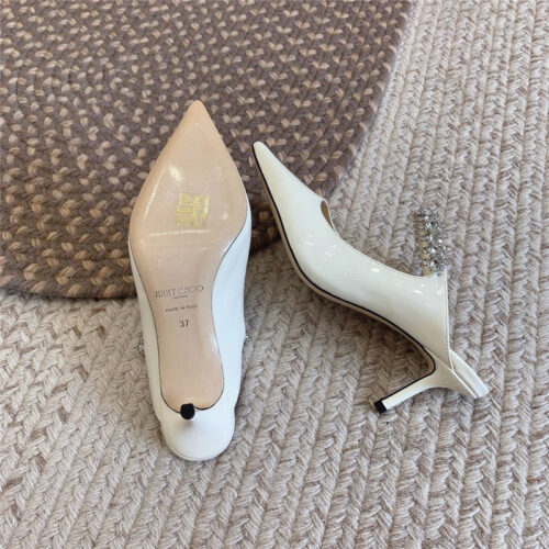 High Quality Luxury Jimmy Choo Rhinestone Slide Sandals – Style 33719 product detail