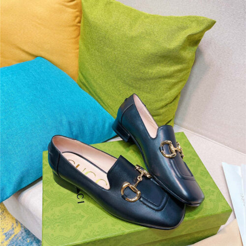 High Quality Luxury Gucci Horsebit Loafers Womens – Style 17747